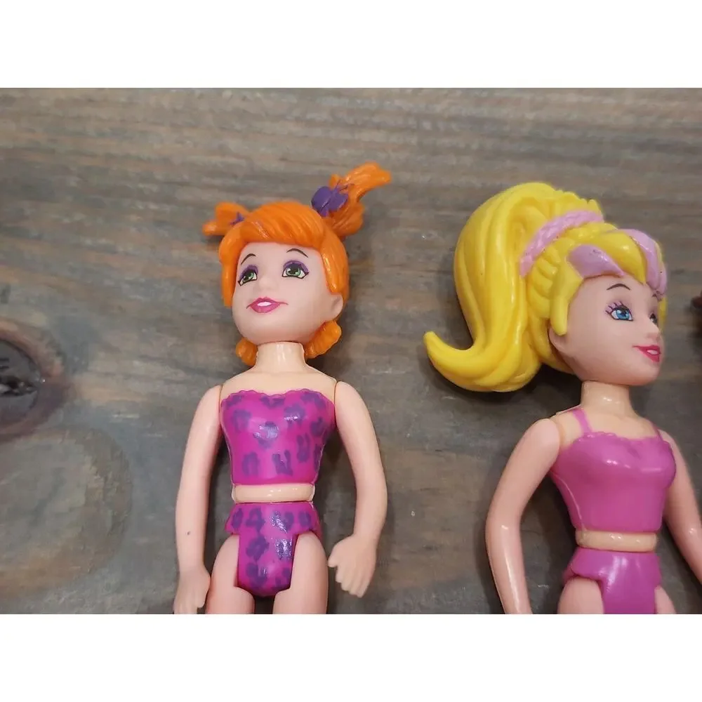 Polly Pocket Doll Lot Of 4
